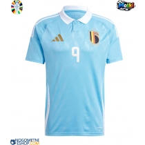 Moški Nogometni dresi Belgija Leandro Trossard #9 Gostujoči EP 2024 Kratek Rokav